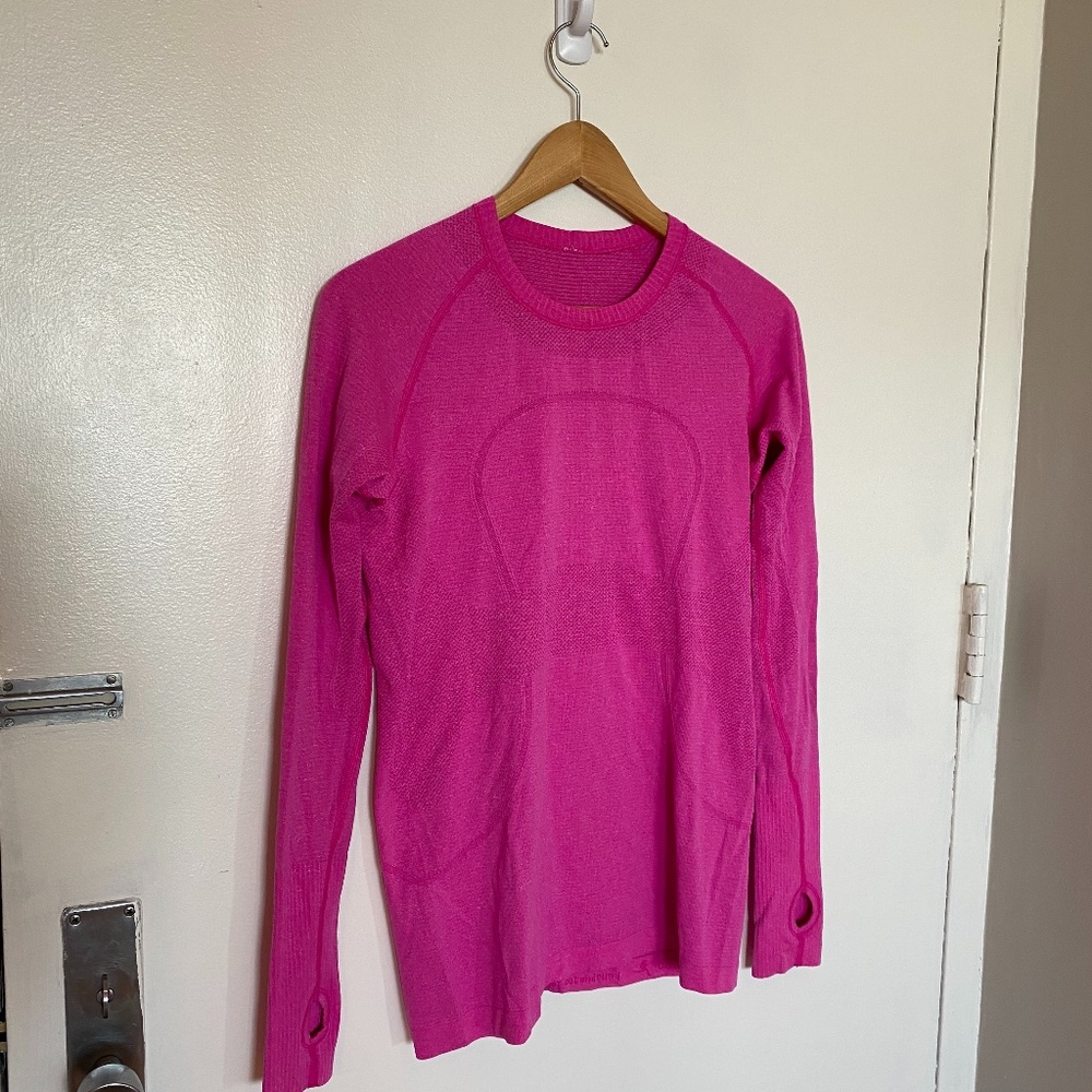 Lululemon Swiftly LS Size 8